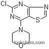 Molecular Structure of 1137278-42-2 (4-(5-Chlorothiazolo[4,5-d]pyrimidin-7-yl)morpholine)